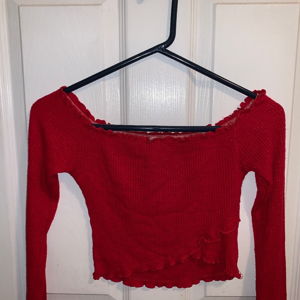 Red long sleeve